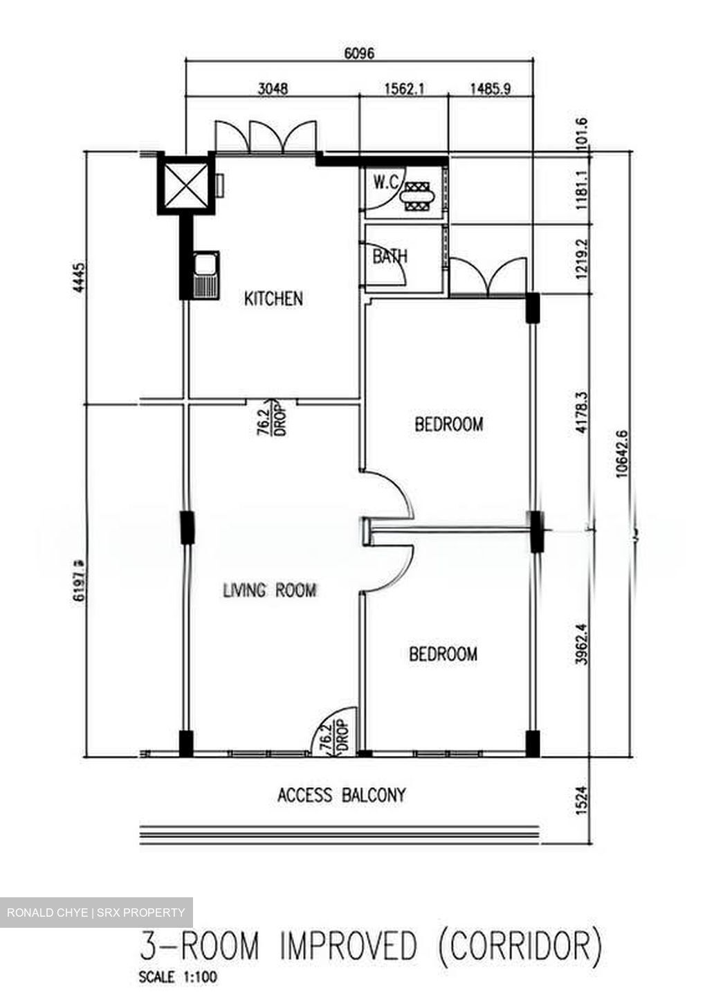 Blk 136 Jalan Bukit Merah (Bukit Merah), HDB 3 Rooms #574583361